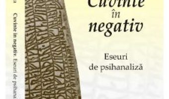 Cuvinte in negativ – Daniela Luca PDF (download, pret, reducere)