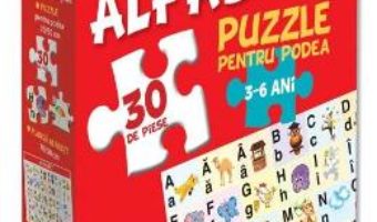 Pret Carte Alfabet: puzzle pentru podea 3-6 ani – 20 Piese