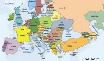 Cartea Harta politica a Europei – Plansa A2 (download, pret, reducere)
