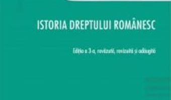 Cartea Istoria dreptului romanesc Ed.3 – Manuel Gutan (download, pret, reducere)