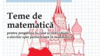 Cartea Teme de matematica clasa 6 sem 2 – Petrus Alexandrescu pdf